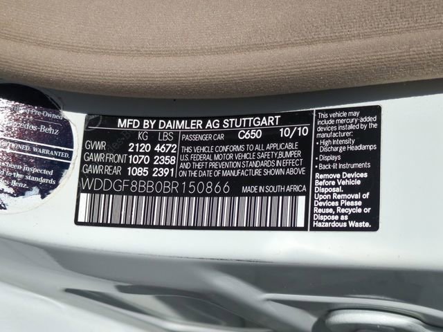 Used 2011 Mercedes-Benz C 300 4MATIC Sedan image 35