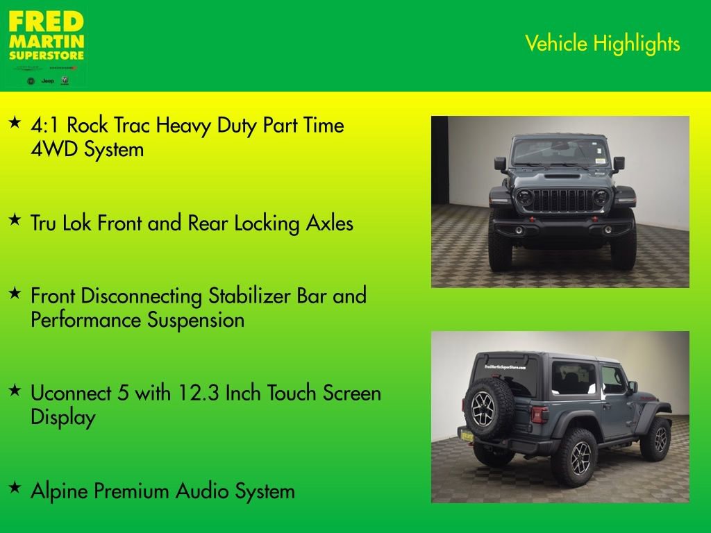 New 2026 Jeep Wrangler Rubicon AWD/4WD image 7