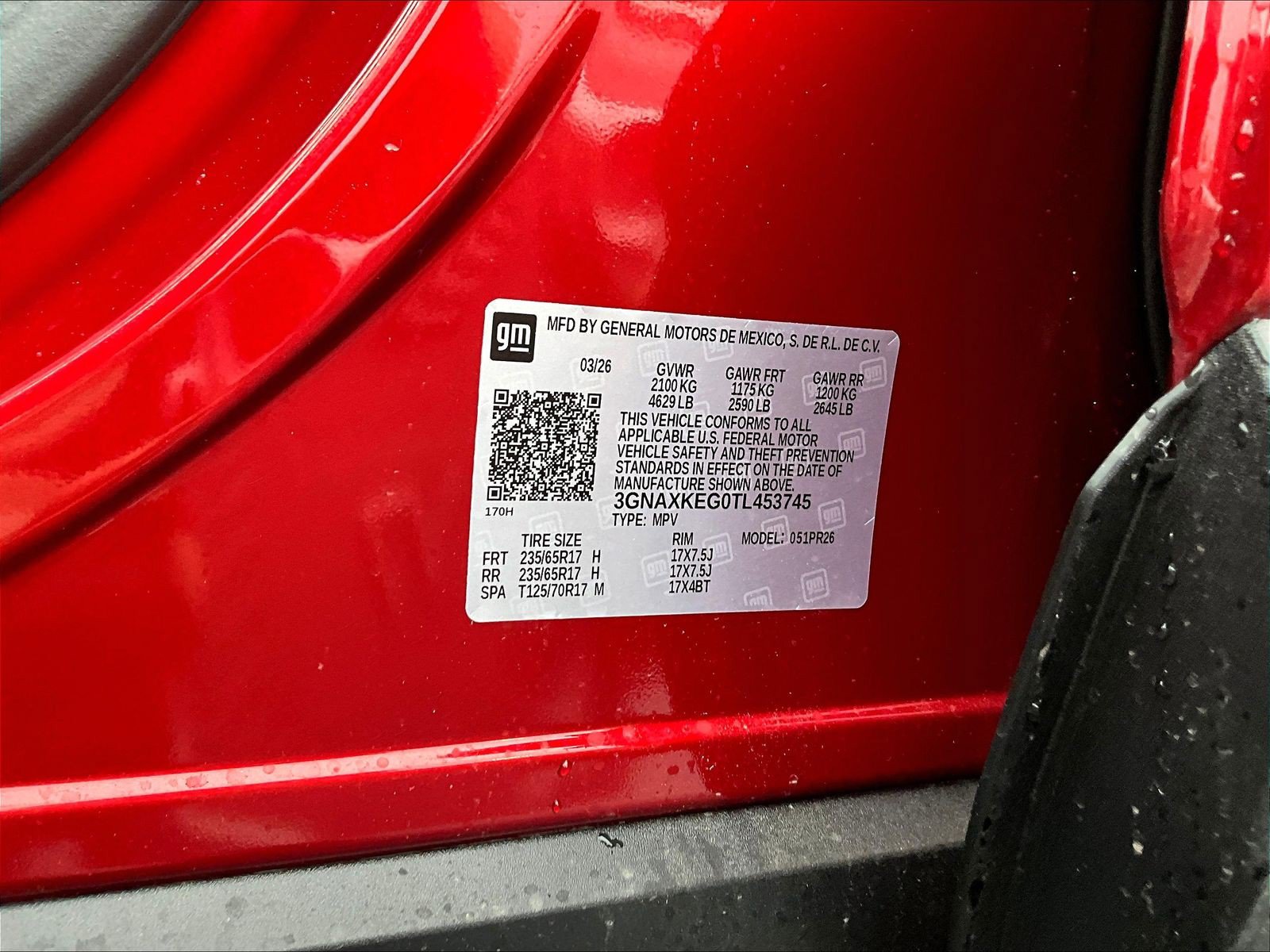 New 2026 Chevrolet Equinox ACTIV FWD image 12