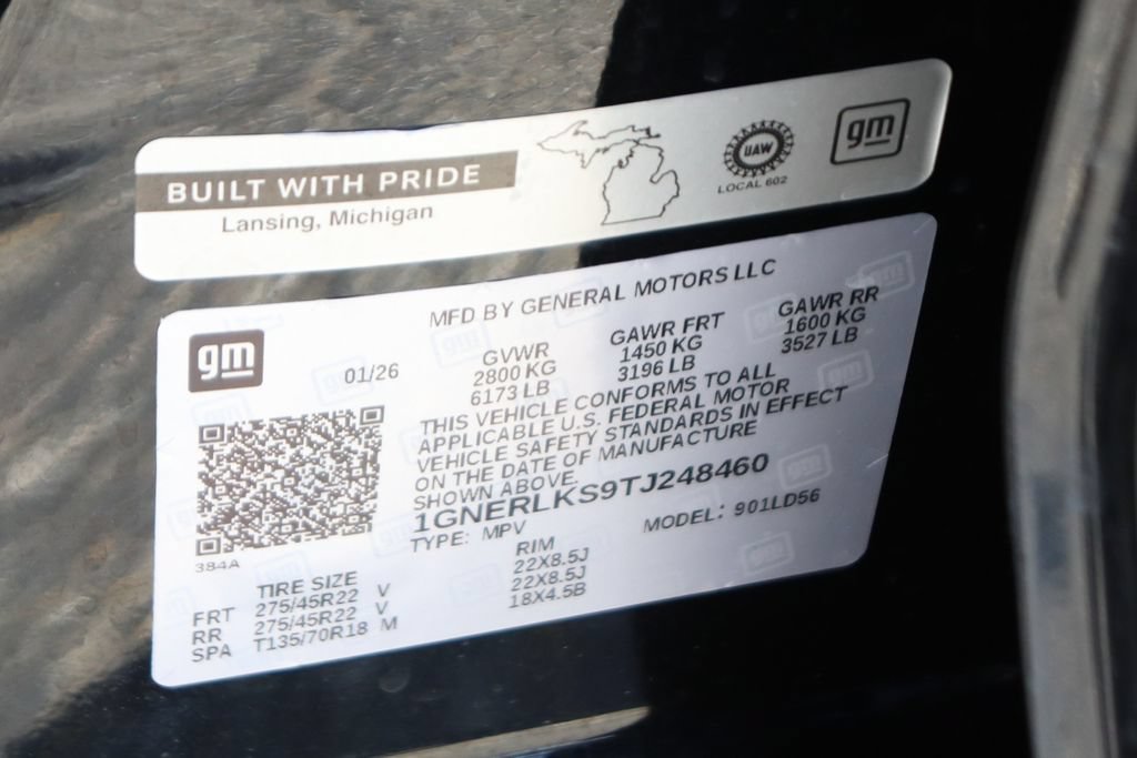 Used 2026 Chevrolet Traverse RS w/ LPO, Floor Liner Package FWD image 56