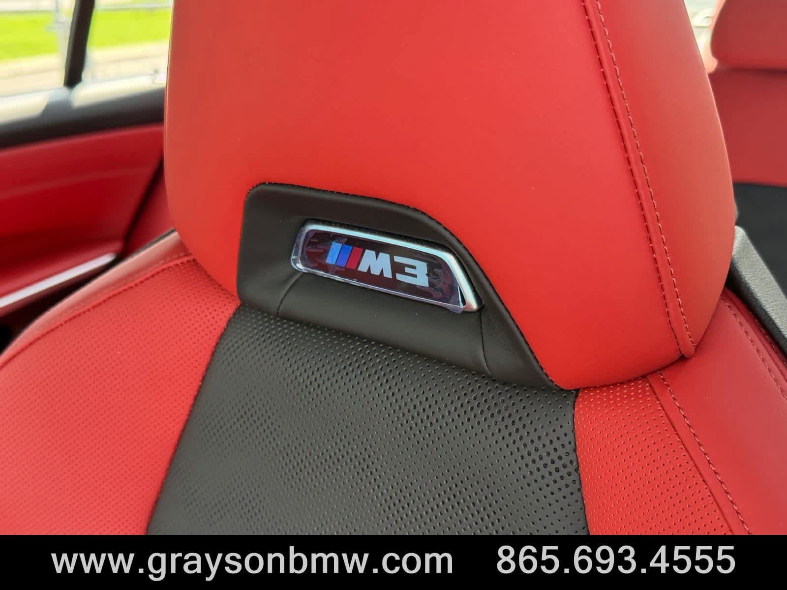 Used 2025 BMW M3 w/ M Carbon Exterior Package RWD image 14