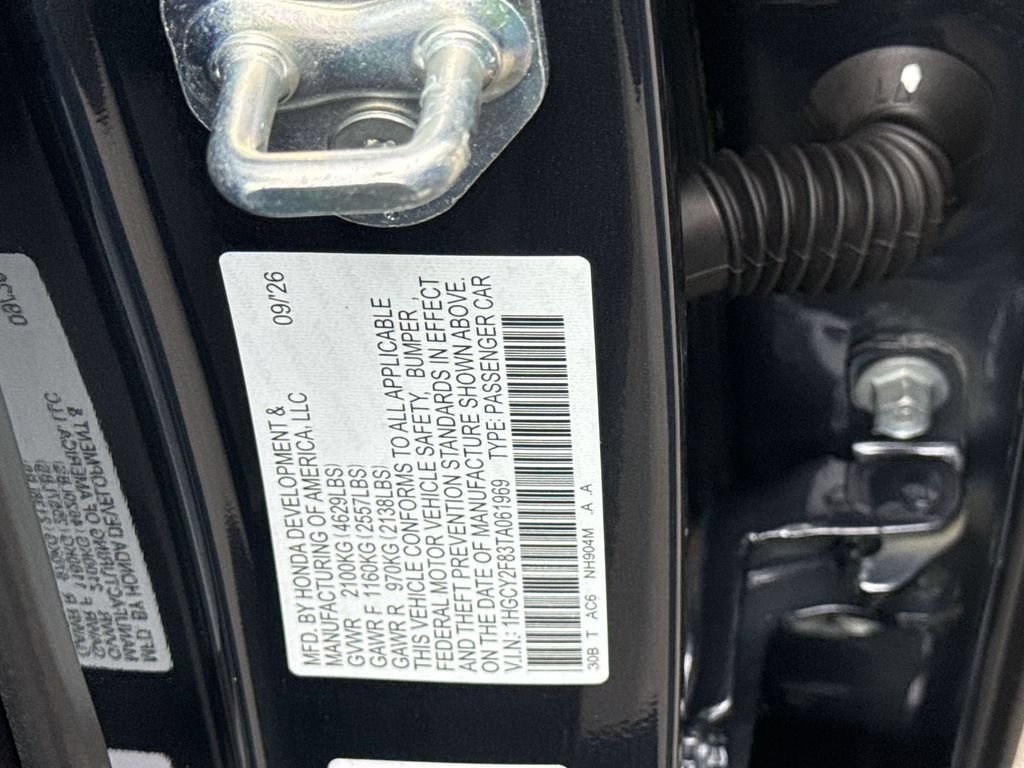 New 2026 Honda Accord Touring image 27
