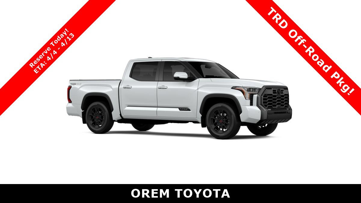 New 2026 Toyota Tundra Platinum w/ TRD Off-Road Package image 14