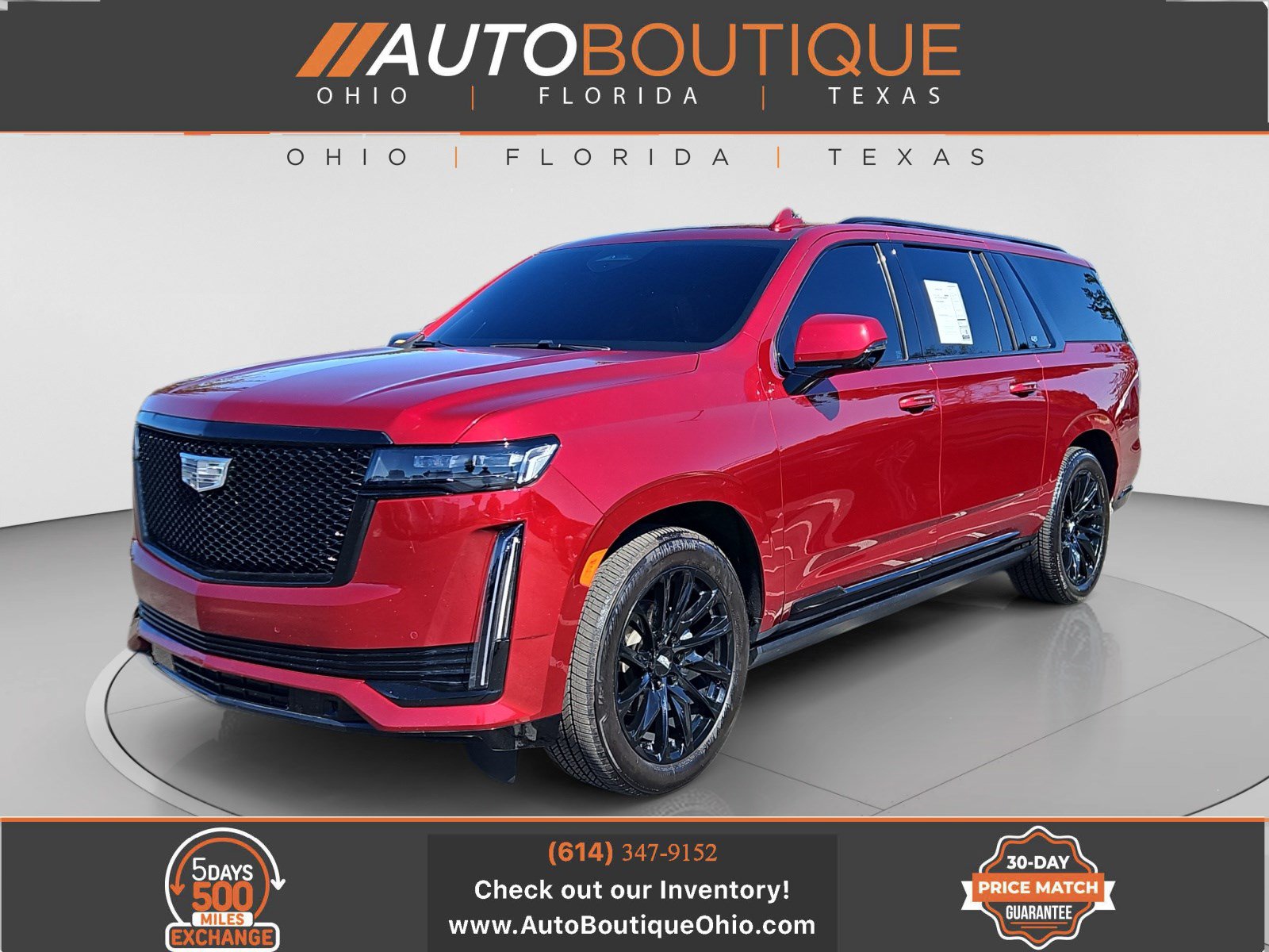 Used 2023 Cadillac Escalade ESV Sport Platinum w/ LPO, ONYX Package