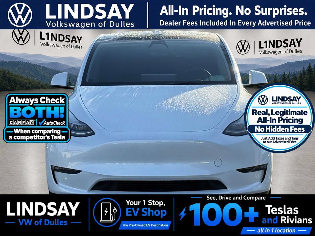 Used 2023 Tesla Model Y Long Range AWD/4WD image 2