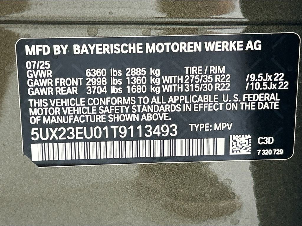 Certified 2026 BMW X5 xDrive40i w/ M Sport Package image 34