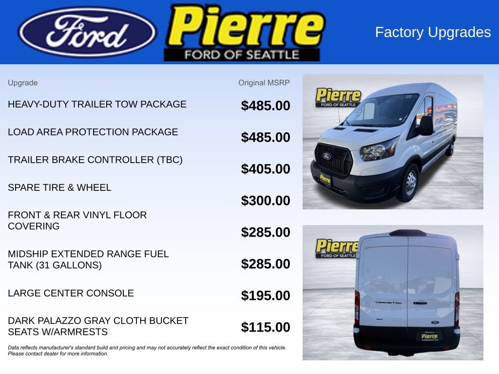 New 2026 Ford Transit 250 148 Medium Roof Extended AWD w/ Load Area Protection Package image 13