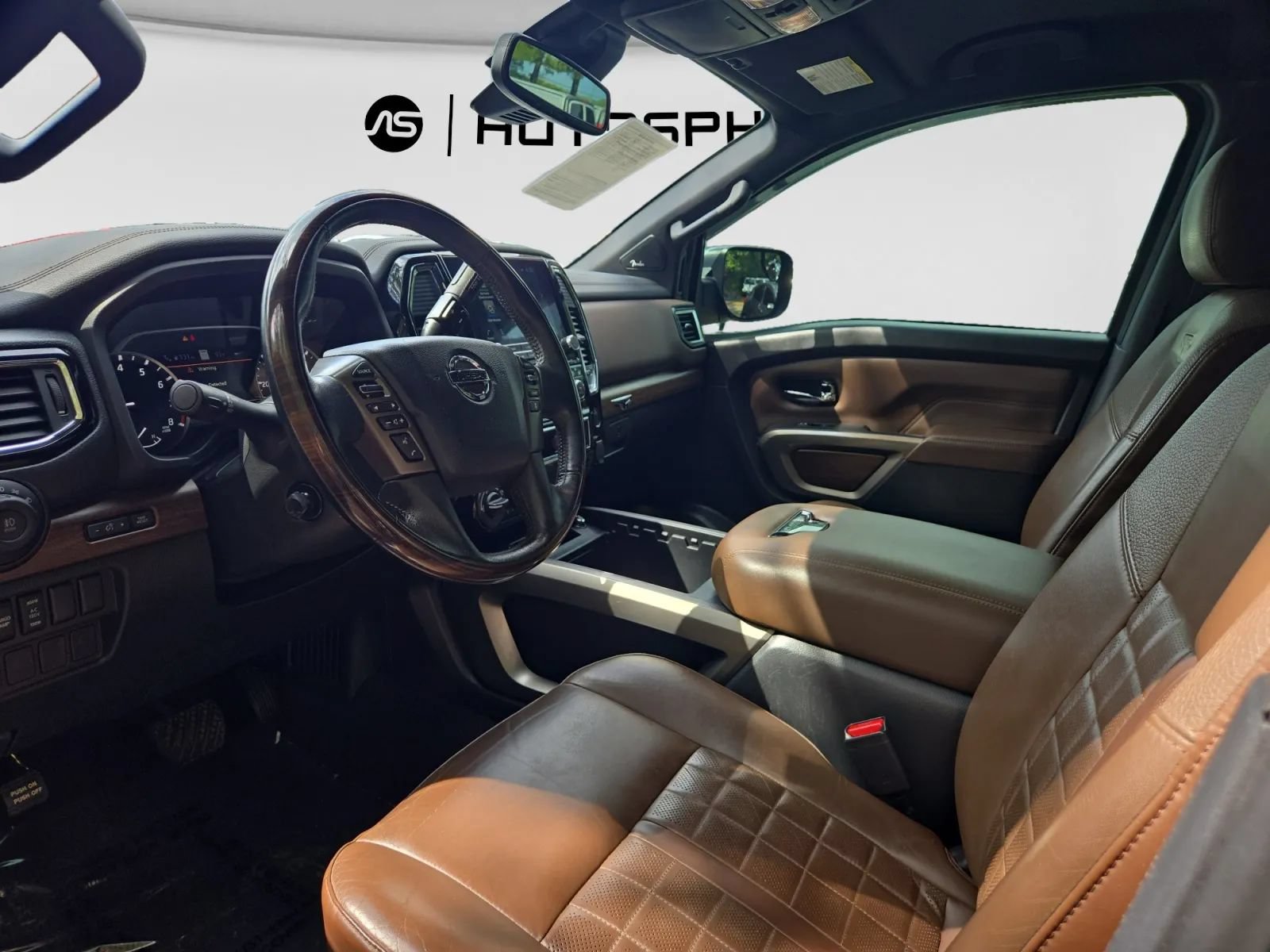 Used 2021 Nissan Titan Platinum Reserve w/ Off Road Protection Package AWD/4WD image 40