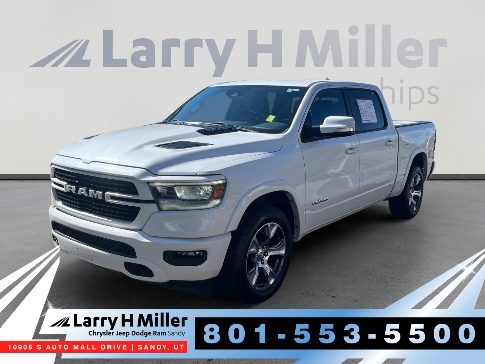 Used 2022 RAM 1500 Laramie w/ Sport Appearance Package