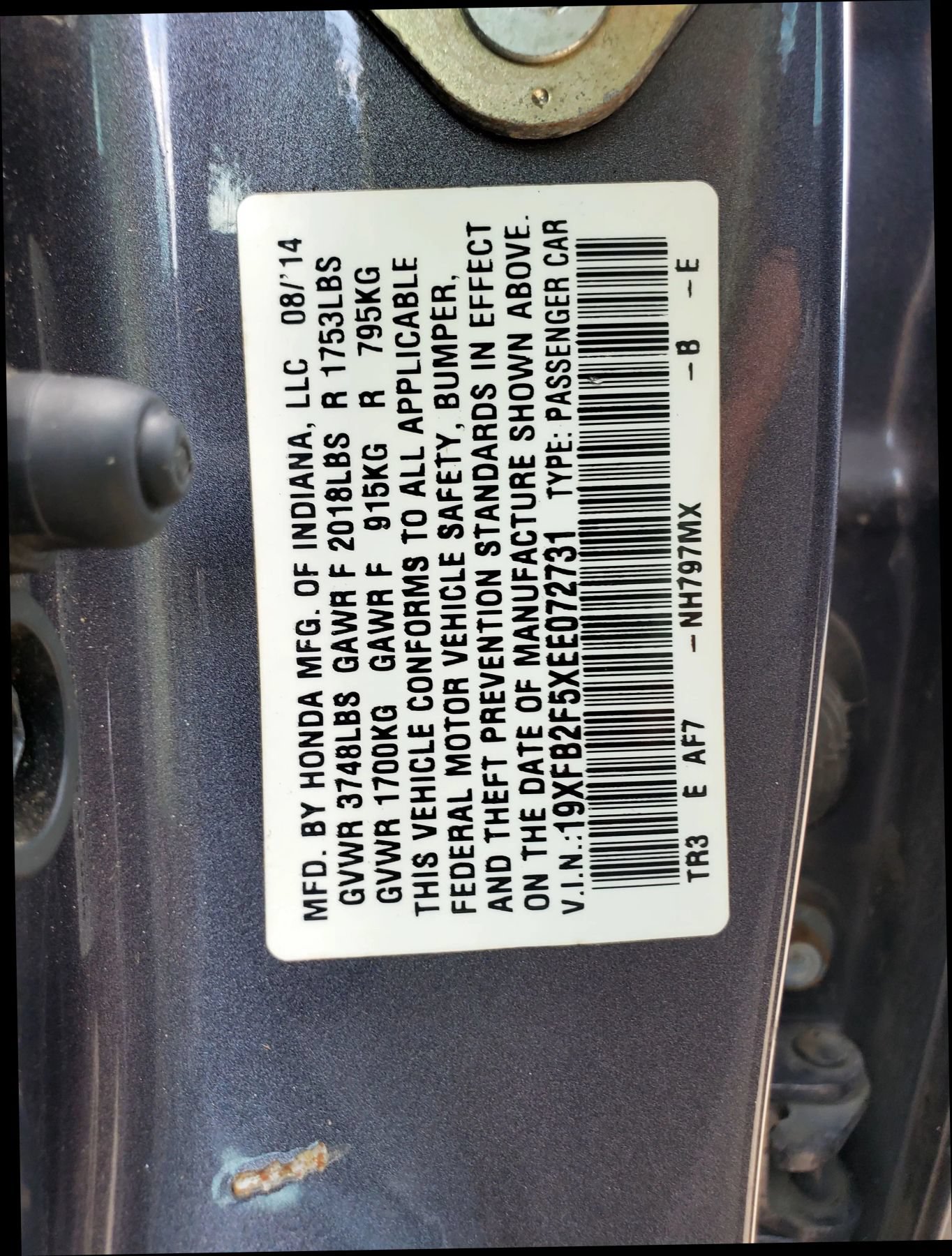 Used 2014 Honda Civic LX image 56