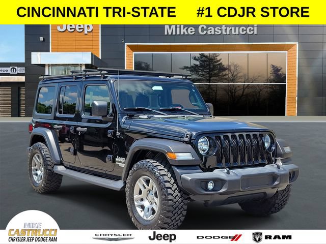 Certified 2019 Jeep Wrangler Unlimited Sport S AWD/4WD image 1