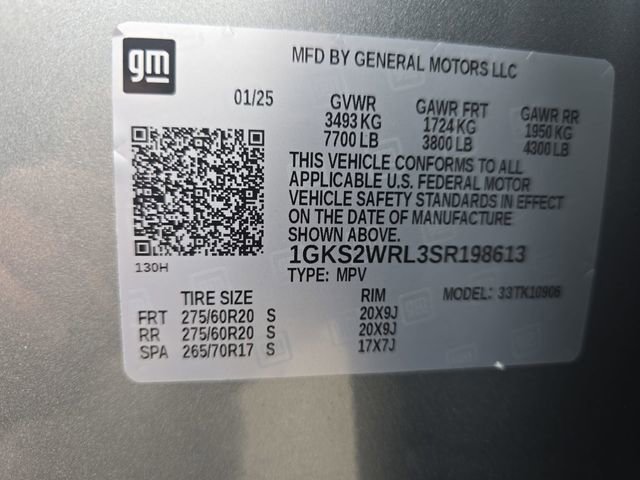 Used 2025 GMC Yukon XL AT4 Ultimate image 37