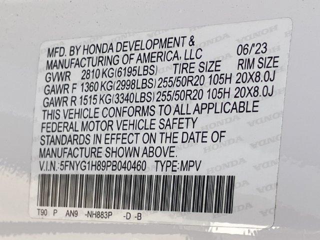 Certified 2023 Honda Pilot Elite image 33