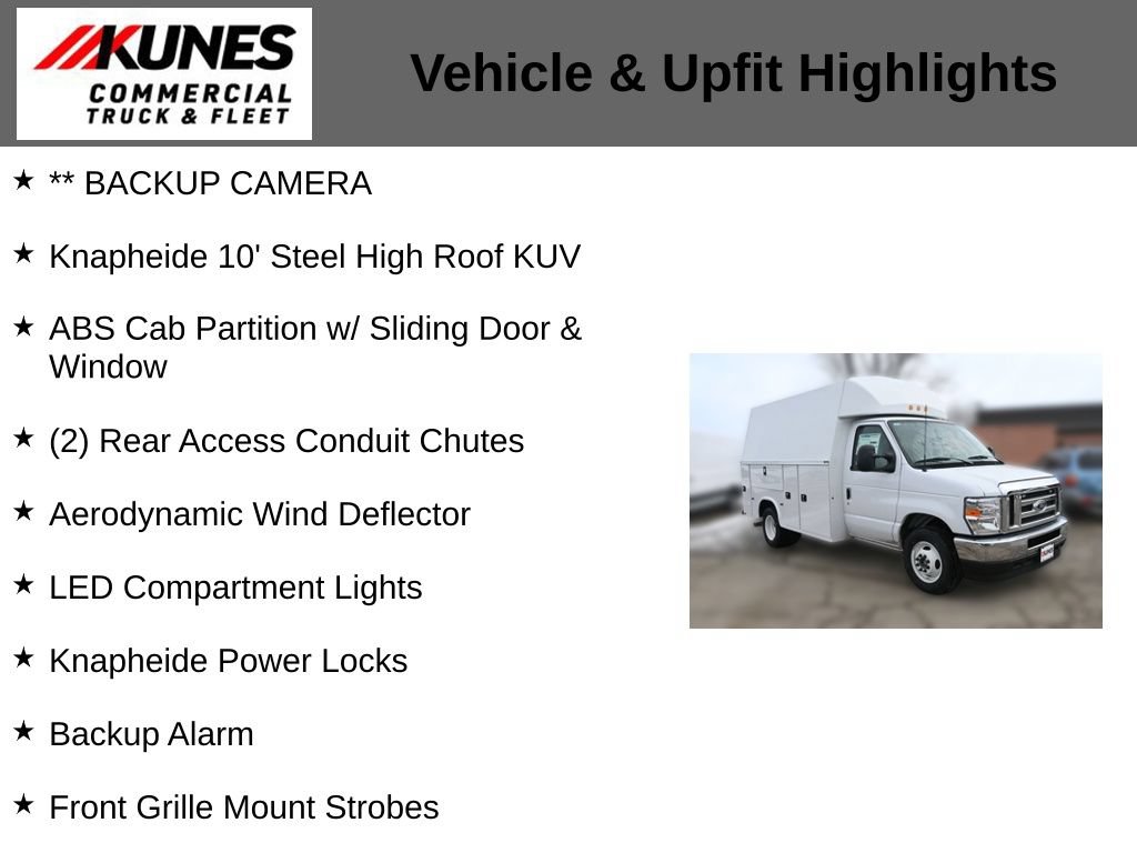 New 2025 Ford E-350 and Econoline 350 Super Duty w/ Power Equipment Group RWD image 3