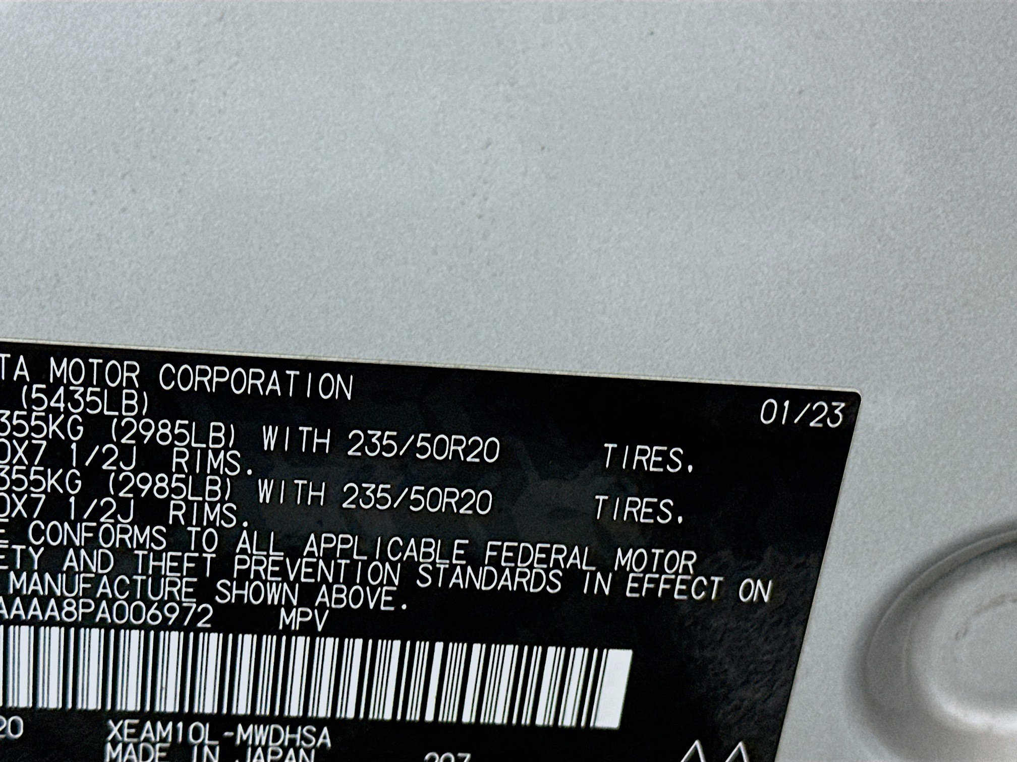 Used 2023 Toyota bZ4X Limited w/ Weather Package image 12