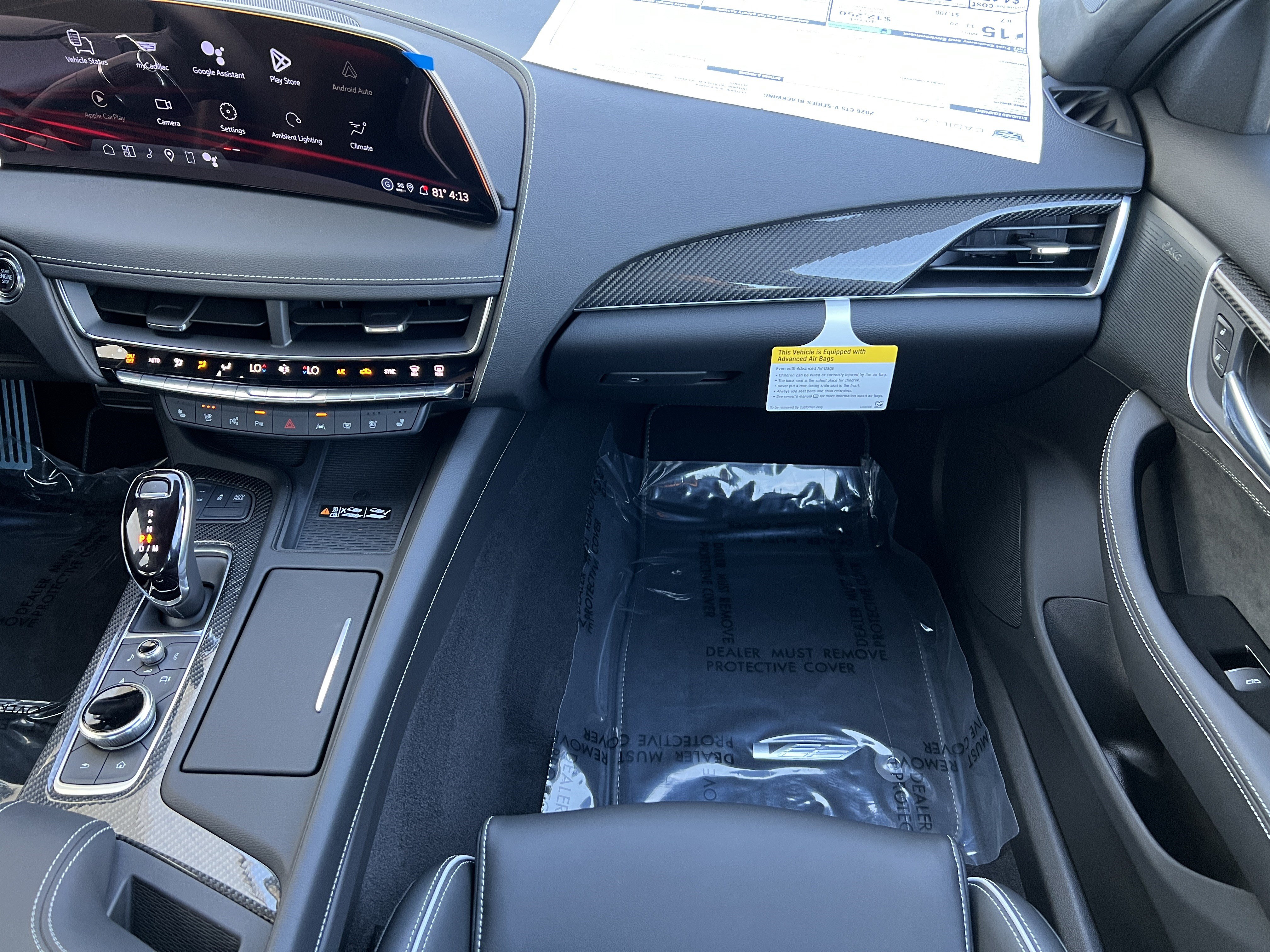 New 2026 Cadillac CT5 V Blackwing w/ Carbon Fiber 2 Package RWD image 35