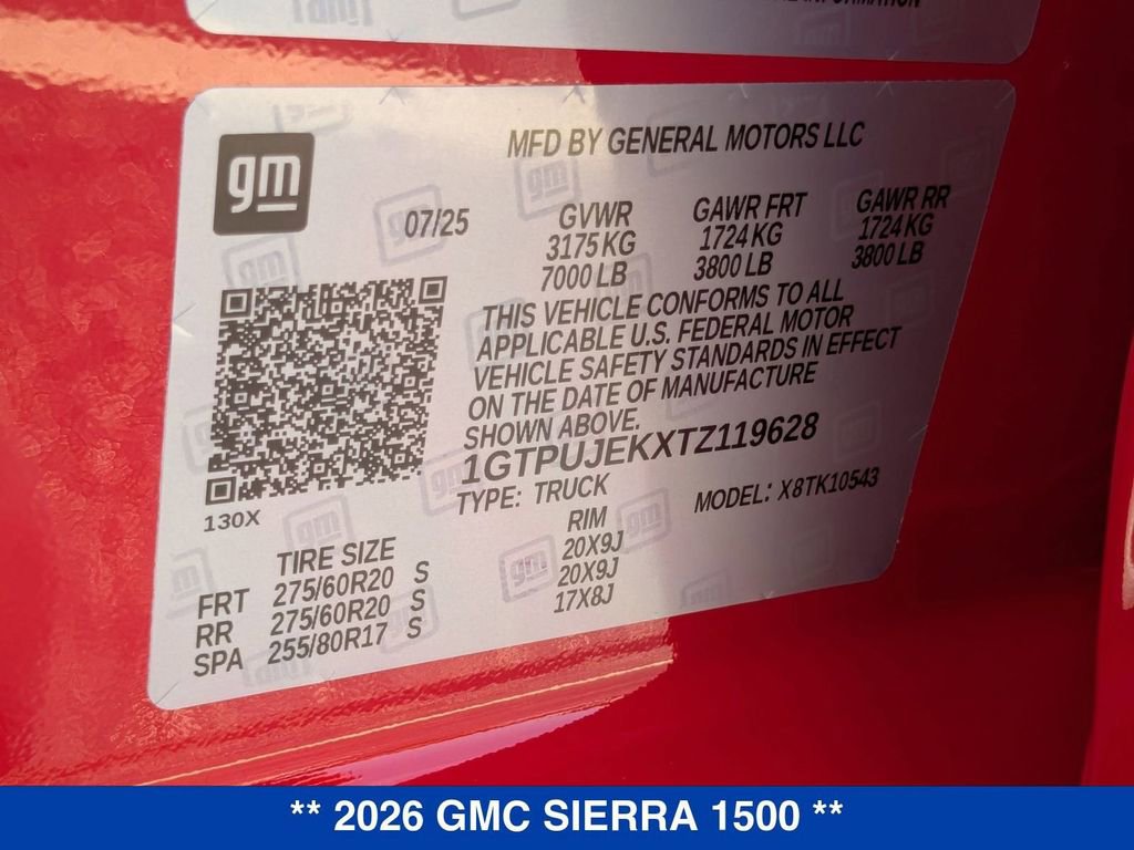 New 2026 GMC Sierra 1500 Elevation image 37