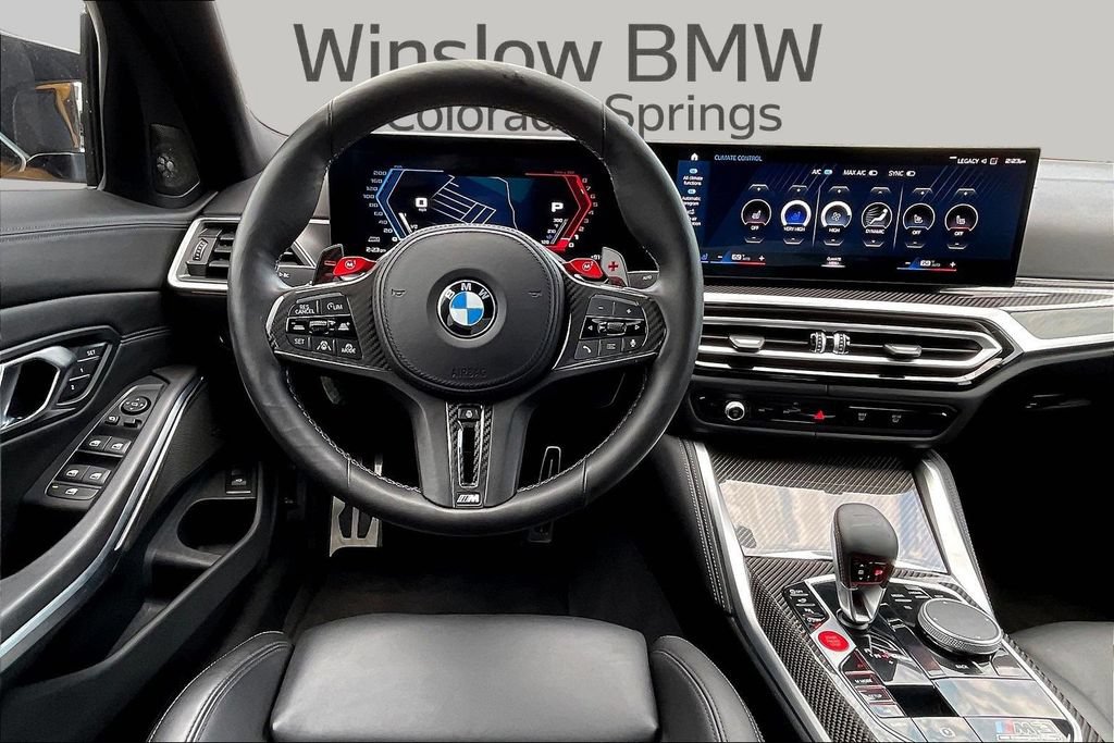 Used 2024 BMW M3 Competition w/ M Carbon Exterior Package AWD/4WD image 8