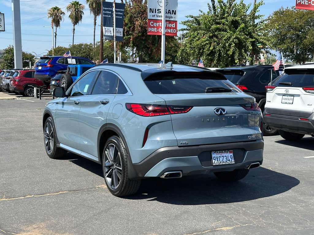 Used 2025 INFINITI QX55 Essential AWD/4WD image 4
