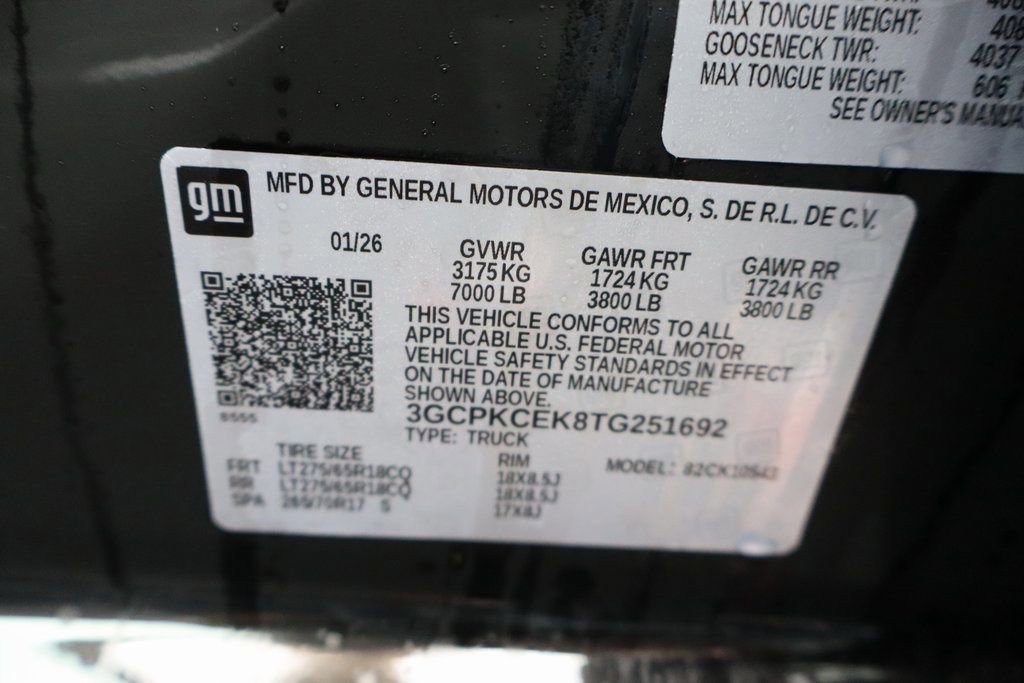 New 2026 Chevrolet Silverado 1500 Custom Trail Boss image 27