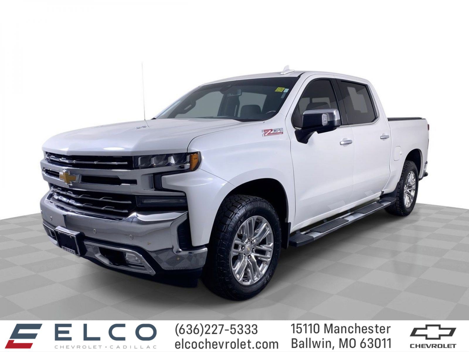 Certified 2019 Chevrolet Silverado 1500 LTZ w/ LTZ Premium Package AWD/4WD image 1