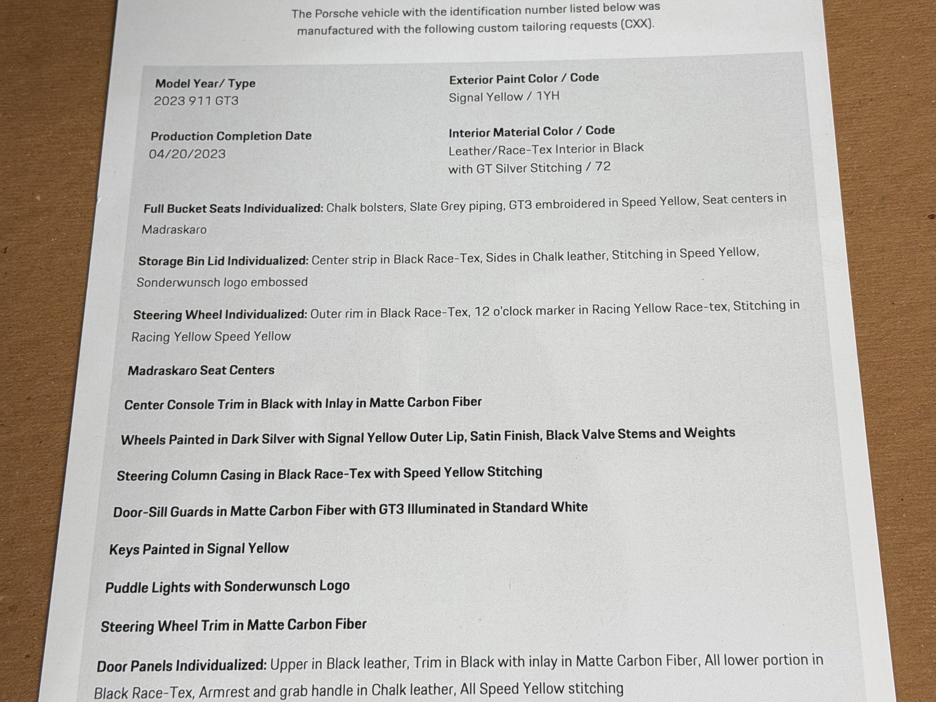 Certified 2023 Porsche 911 GT3 image 65