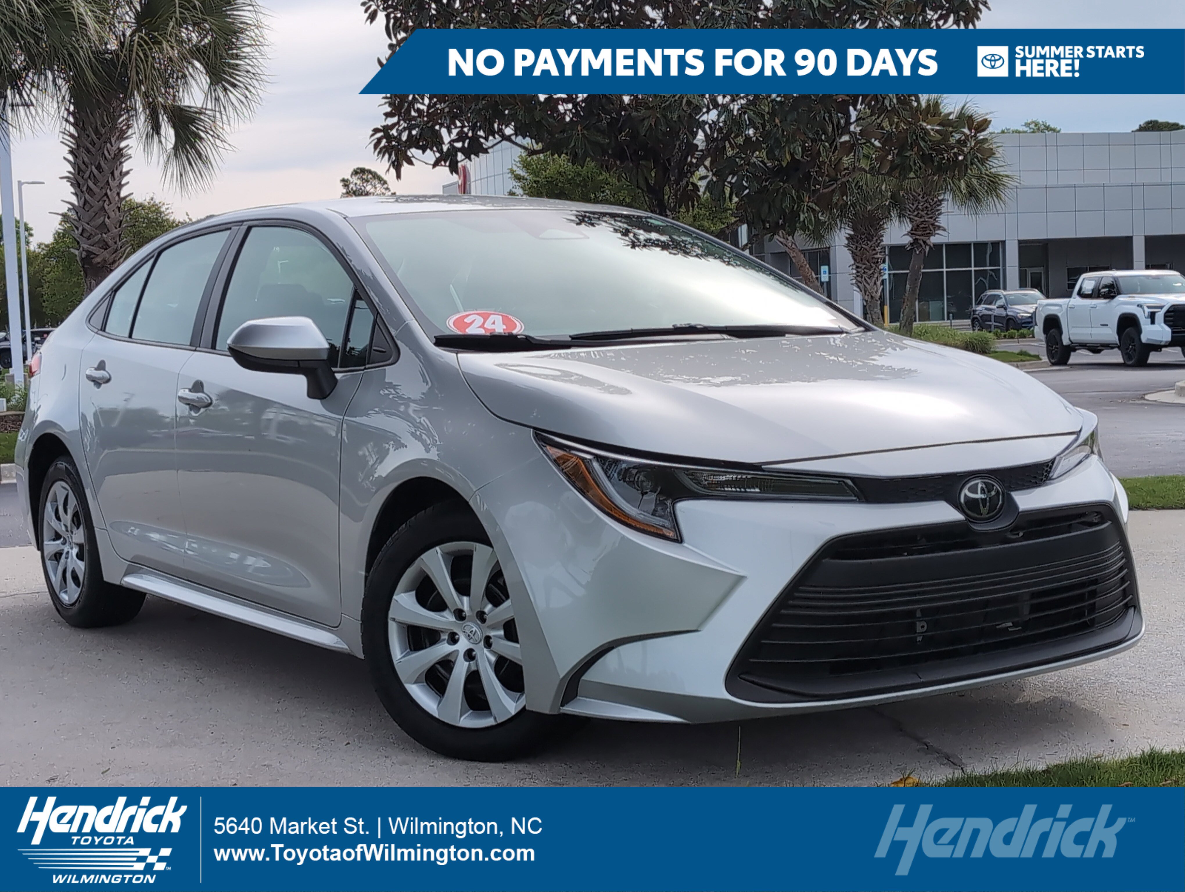 Certified 2024 Toyota Corolla LE FWD image 1