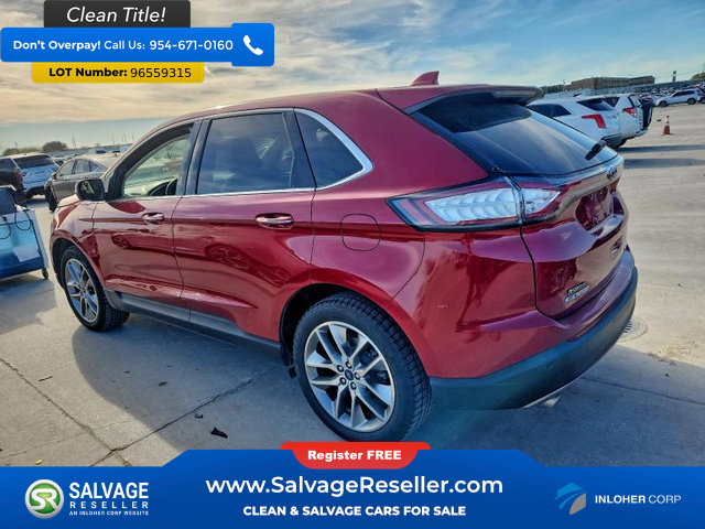 Used 2018 Ford Edge Titanium w/ Equipment Group 301A image 3