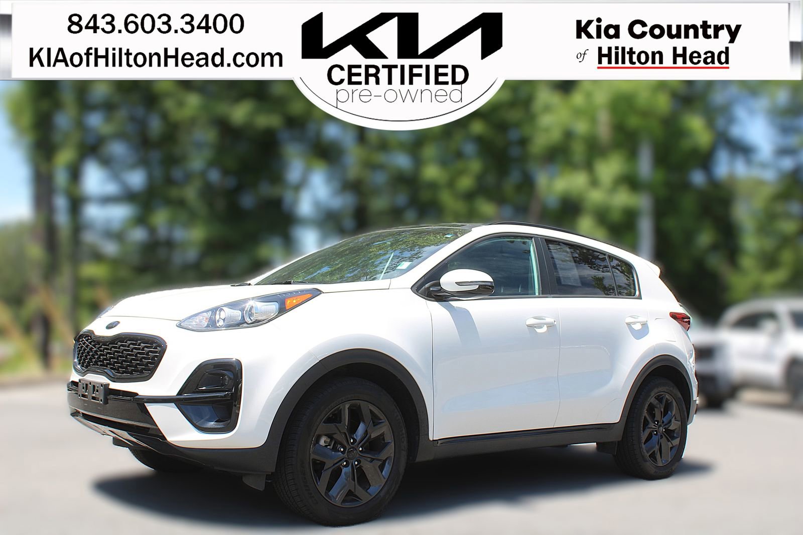 Certified 2021 Kia Sportage S
