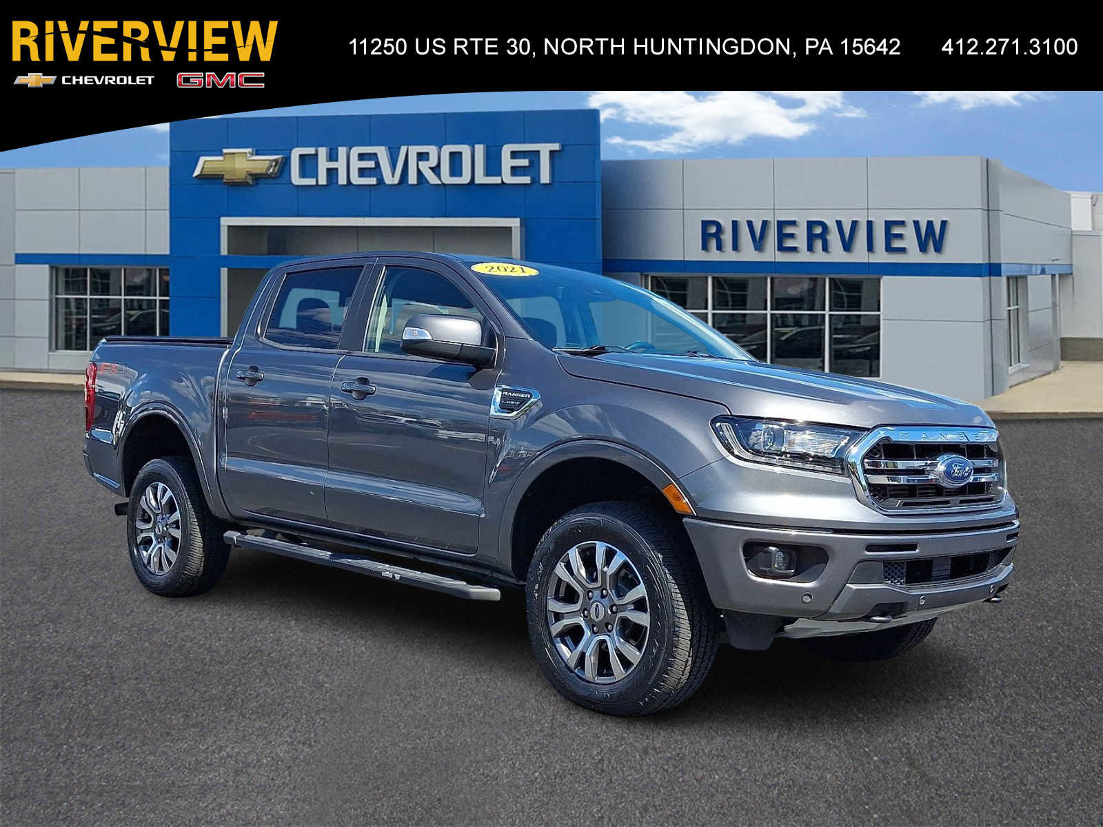 Used 2021 Ford Ranger Lariat w/ Equipment Group 501A High