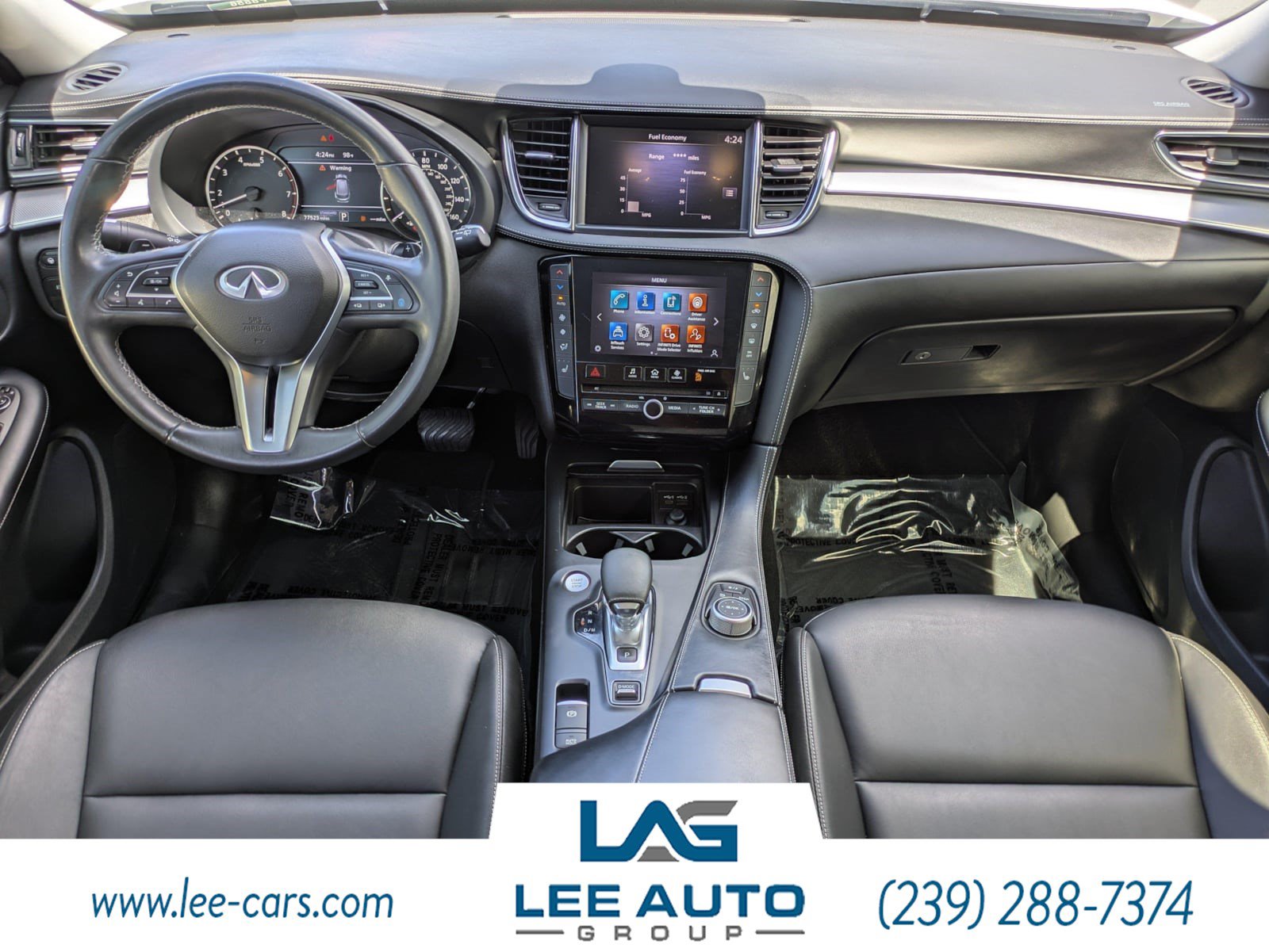Used 2021 INFINITI QX50 Luxe FWD image 14