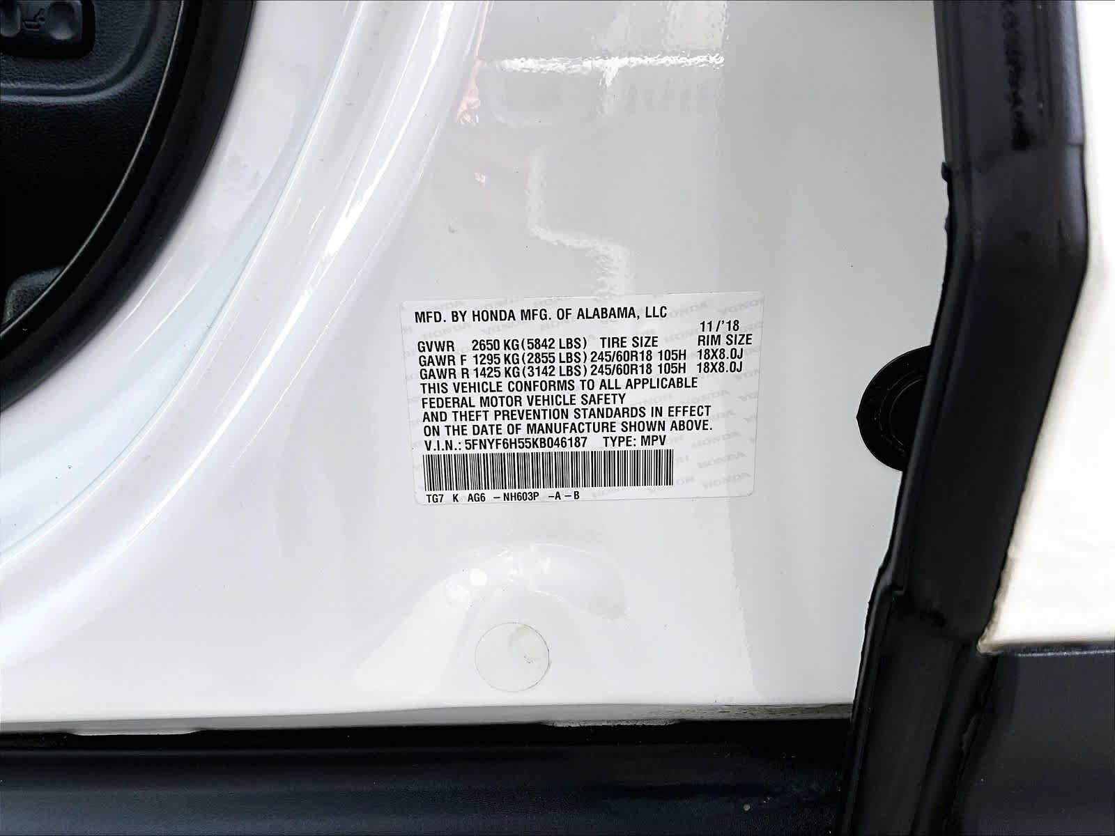 Used 2019 Honda Pilot EX-L image 35