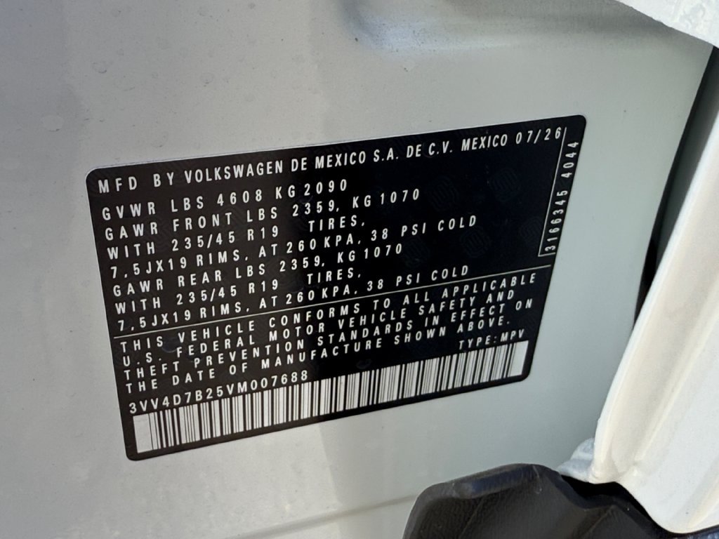 New 2027 Volkswagen Taos SEL AWD/4WD image 29