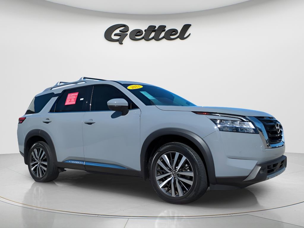 Certified 2022 Nissan Pathfinder Platinum w/ Cargo Package image 3