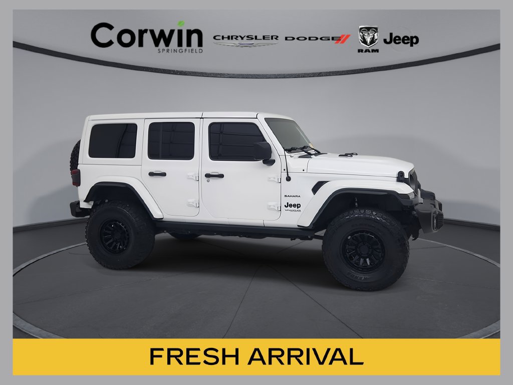 Used 2018 Jeep Wrangler Unlimited Sahara AWD/4WD 360° Tour