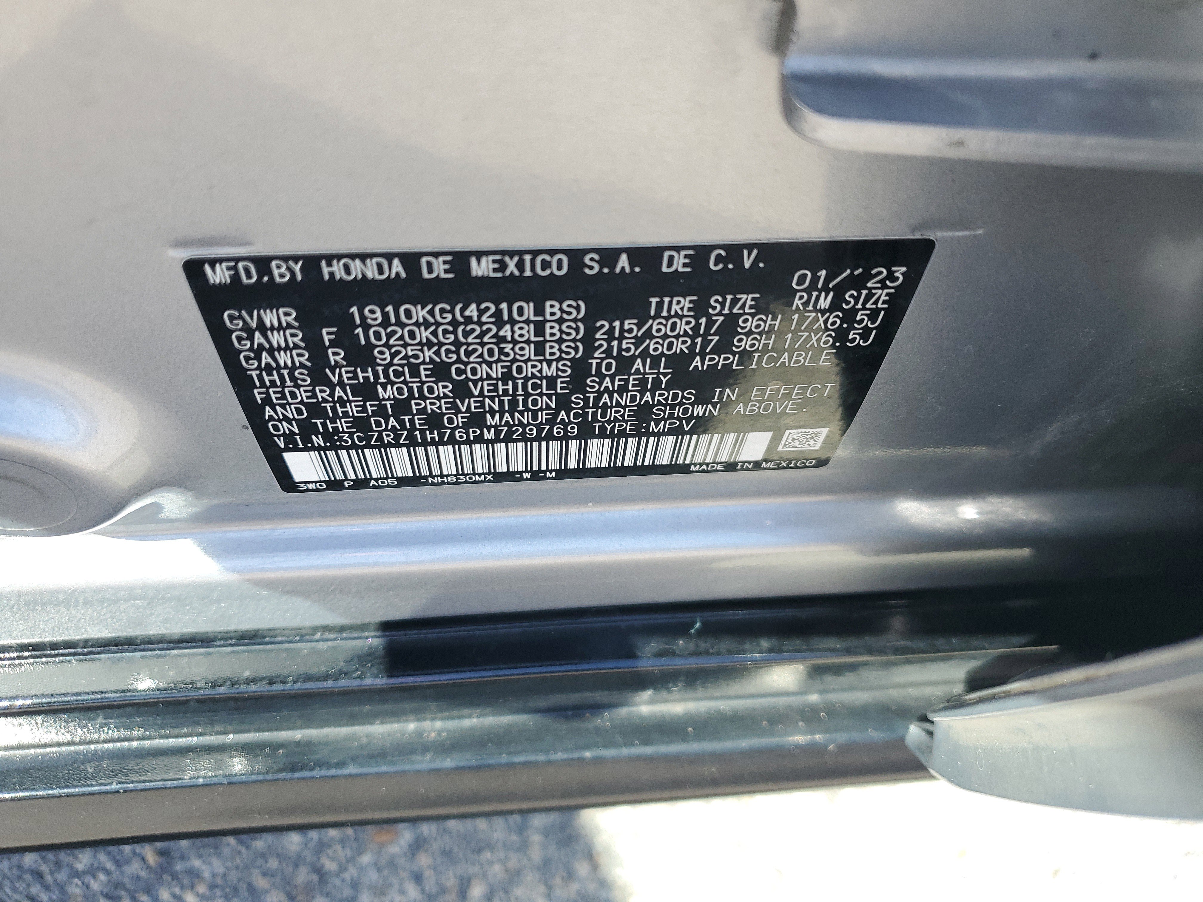 Used 2023 Honda HR-V EX-L image 32