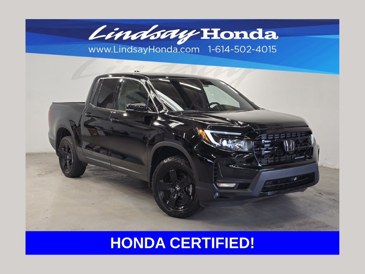 Certified 2025 Honda Ridgeline Black Edition image 1