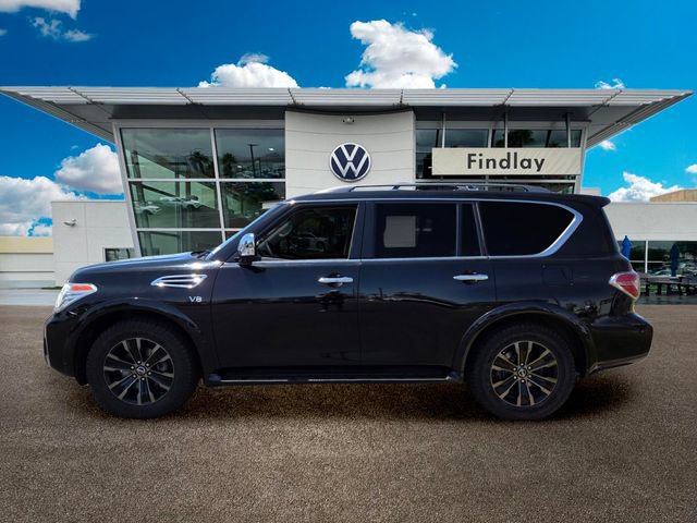 Used 2019 Nissan Armada Platinum w/ Captain's Chairs Package AWD/4WD image 3