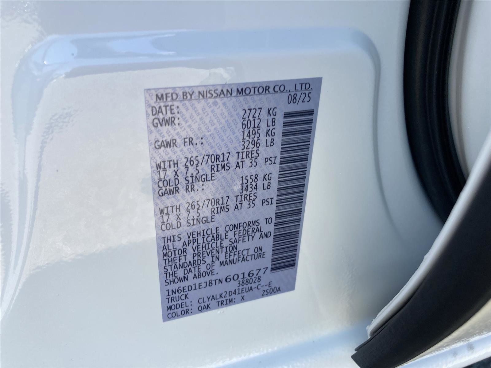 New 2026 Nissan Frontier Pro-X w/ Pro-X Convenience Package image 38