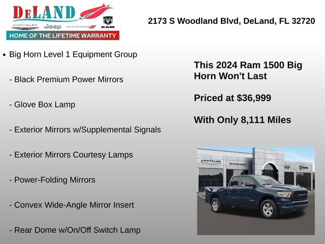 Used 2024 RAM 1500 Big Horn image 12