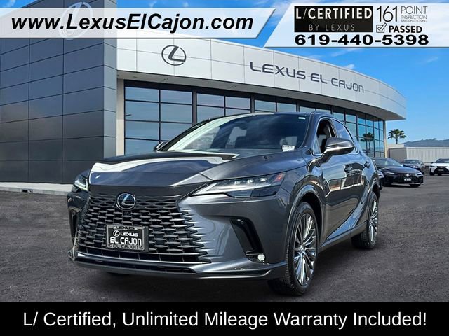 Certified 2024 Lexus RX 350 Luxury w/ Convenience Package