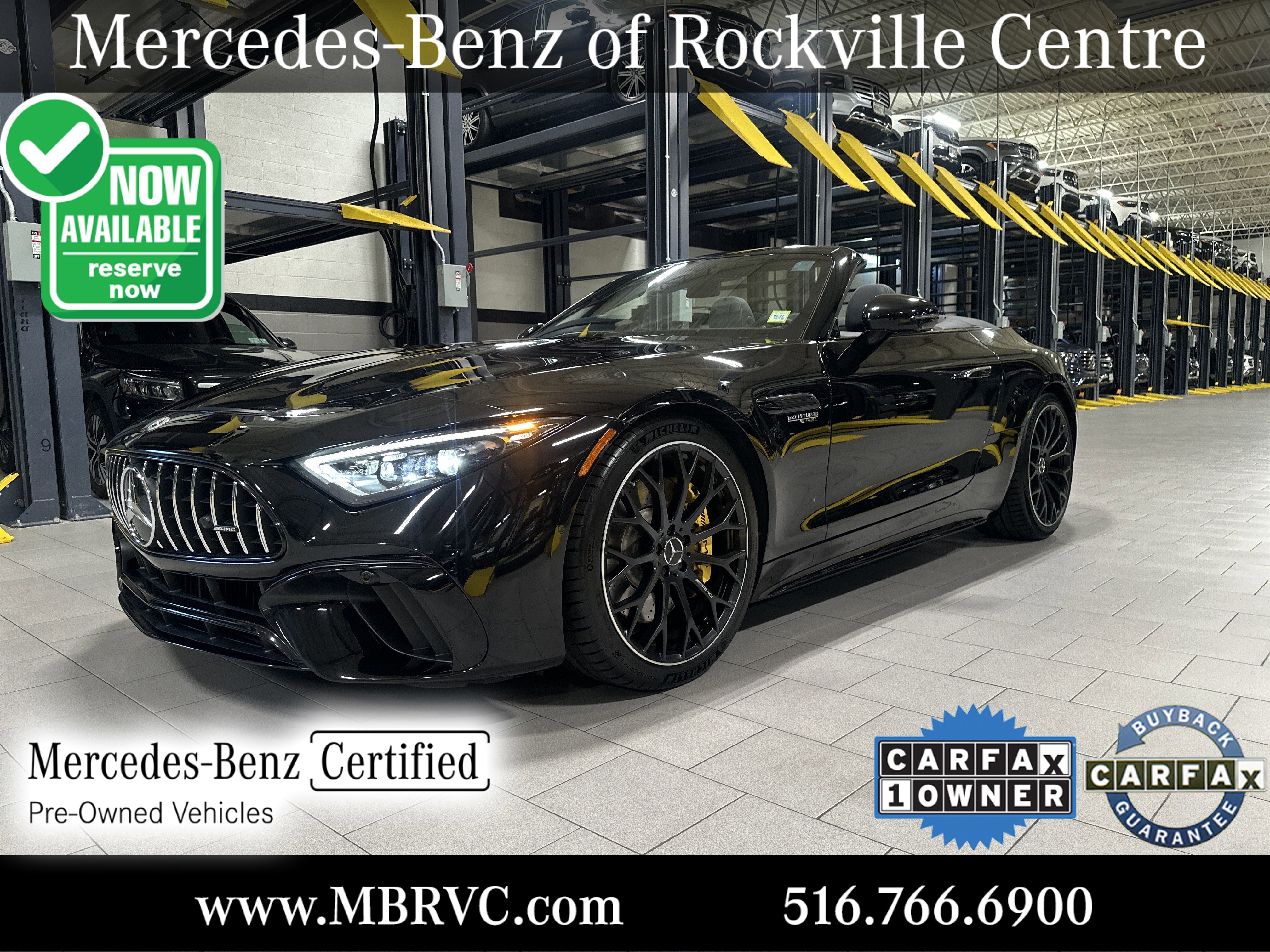 Certified 2022 Mercedes-Benz SL 63 AMG 4MATIC image 1