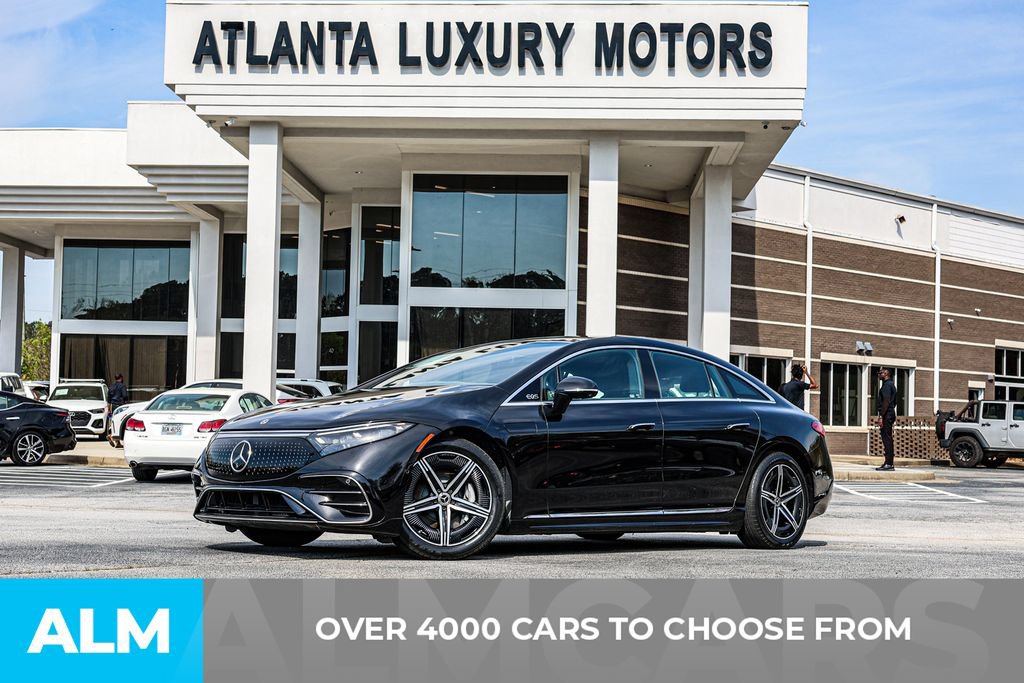 Used 2023 Mercedes-Benz EQS 450+ 4MATIC Sedan image 3