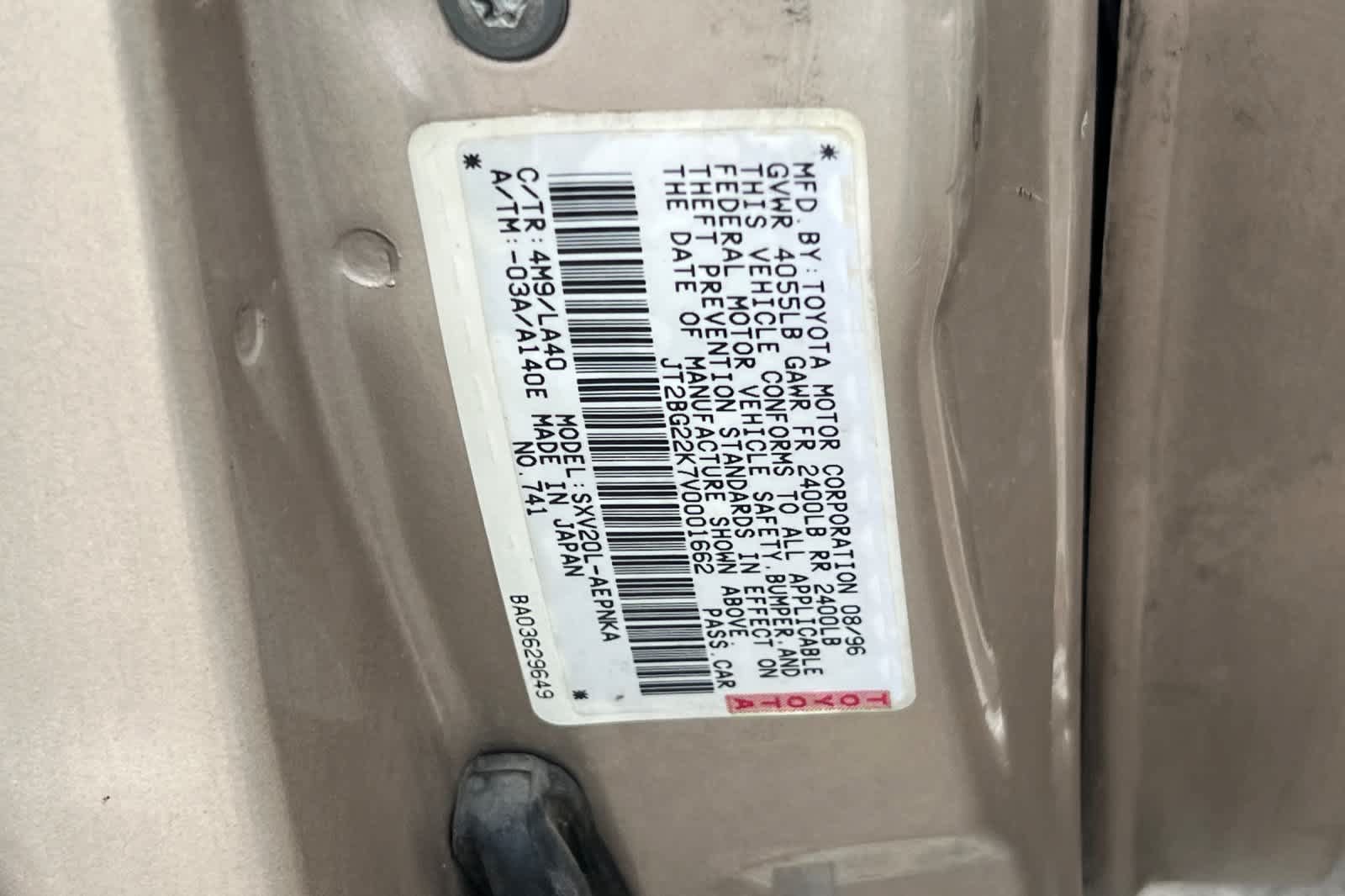 Used 1997 Toyota Camry LE FWD image 30