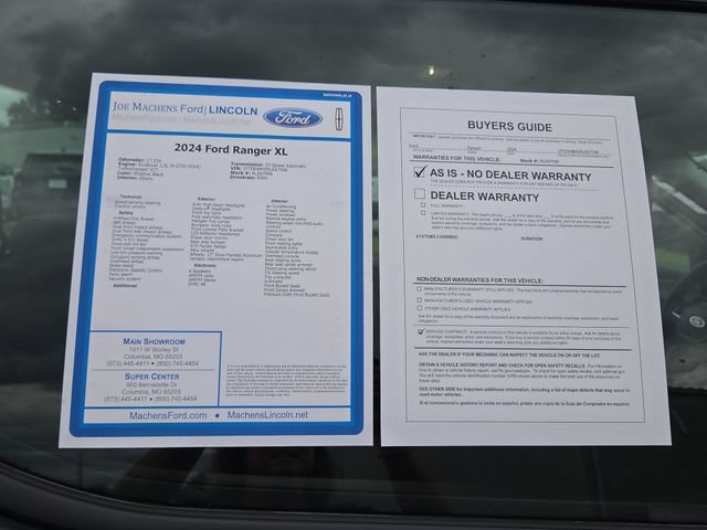 Used 2024 Ford Ranger XL RWD image 36
