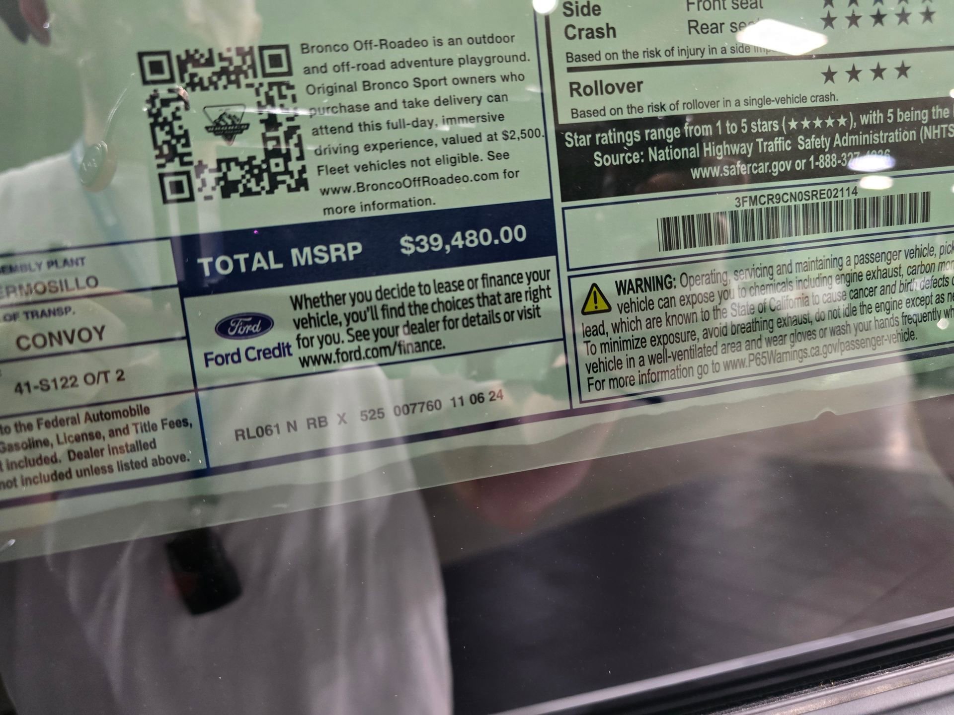 New 2025 Ford Bronco Sport Outer Banks w/ Outer Banks Tech Package+ image 14