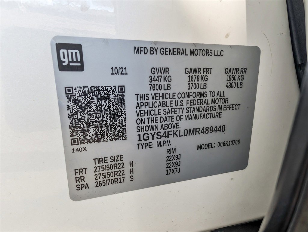 Used 2021 Cadillac Escalade Sport w/ Driver Assist Tech Package image 33