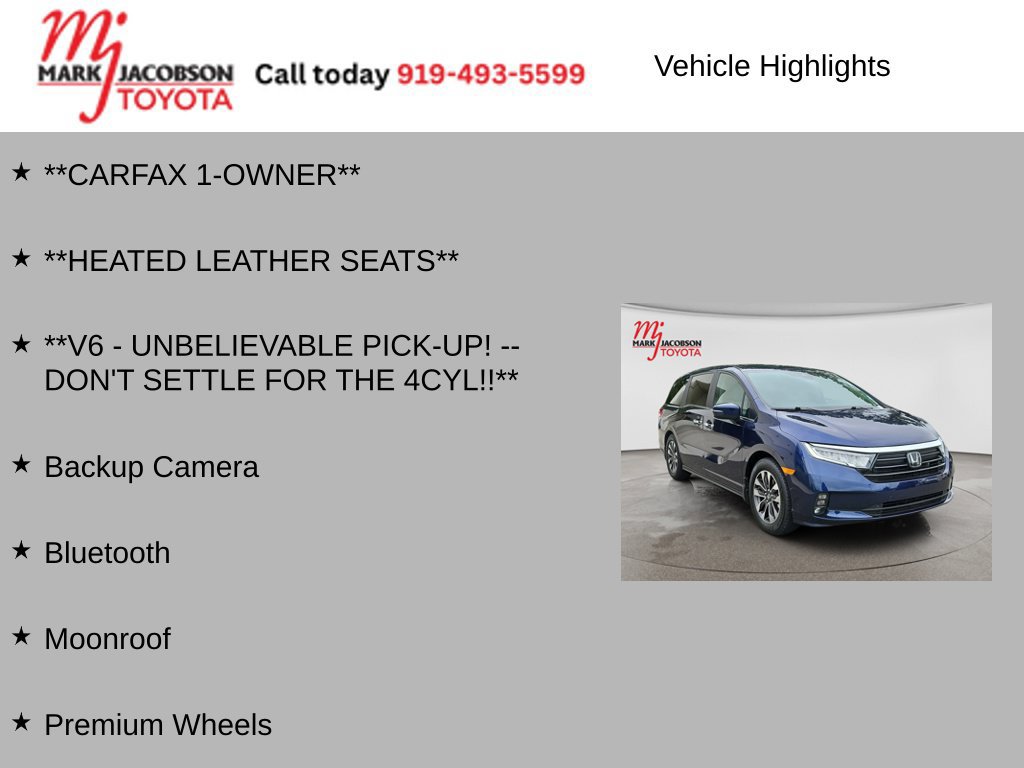 Used 2024 Honda Odyssey EX-L image 6