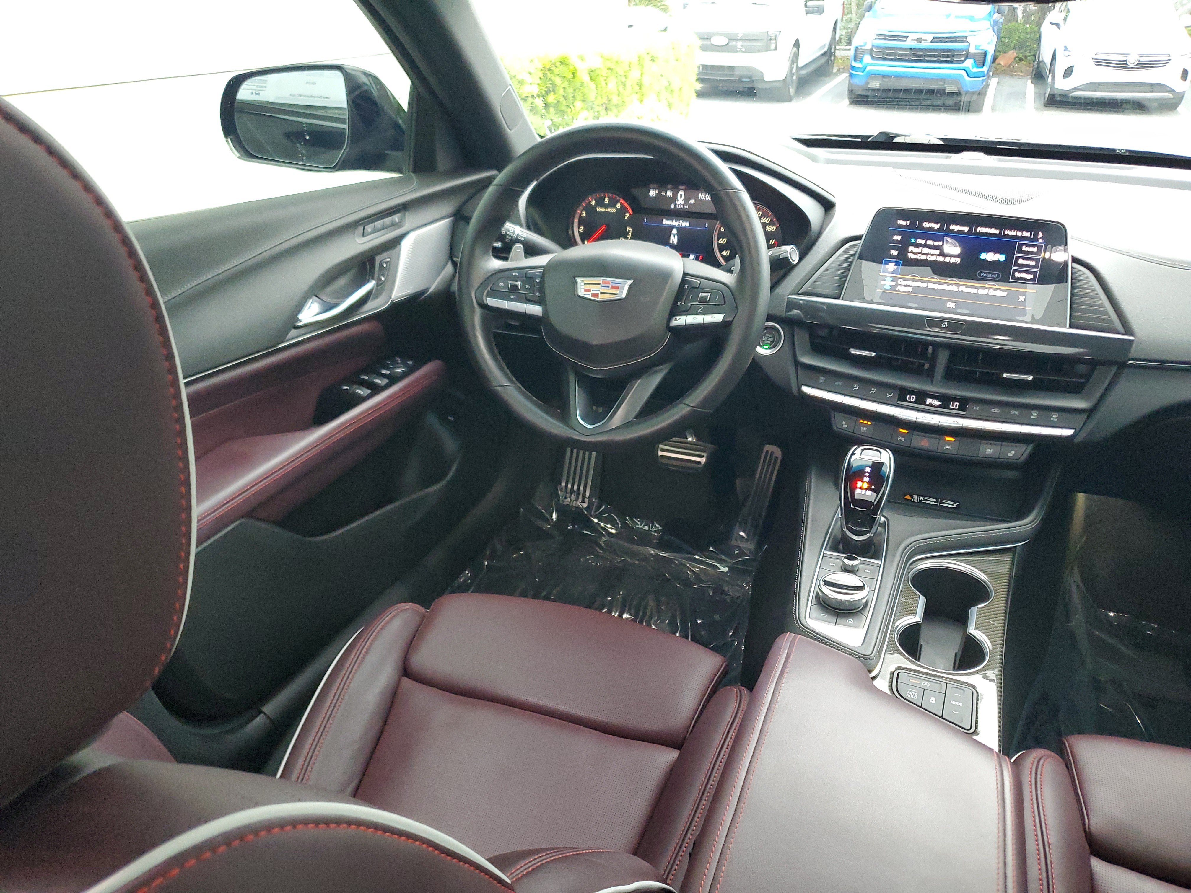 Used 2022 Cadillac CT4 V w/ Climate Package RWD image 15
