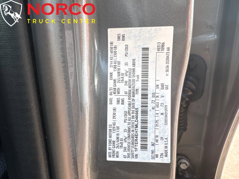 Used 2021 Ford Ranger XL w/ Equipment Group 101A High image 26